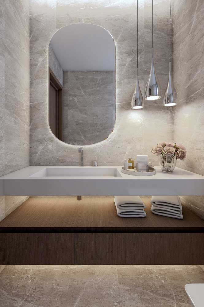  Dekorētas mazas vannas istabas: 60 pārsteidzoši modeļi, kas jūs iedvesmo