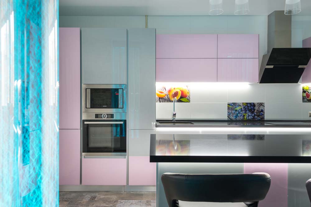  Roze keuken: 60 geweldige ideeën en foto's om te ynspirearjen
