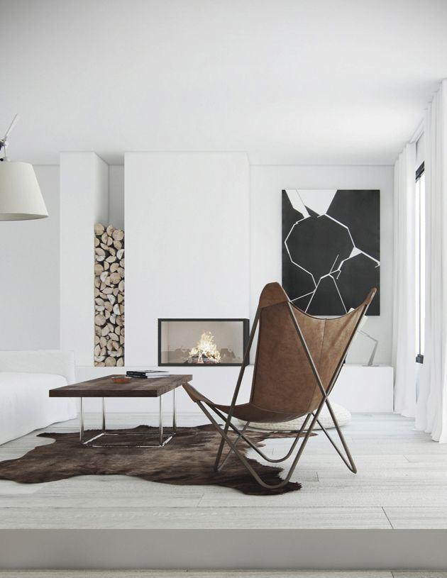  65 foto të dekorit minimalist: ambiente frymëzuese