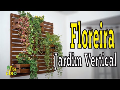  Вертикална градина от палети: научете как да я направите и вижте 60 перфектни снимки
