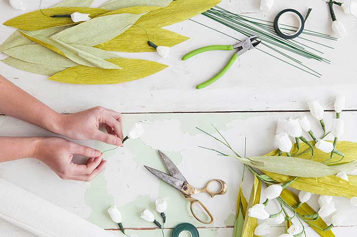  Wie man Papierblumen macht: Tipps, Materialien und andere Inspirationen