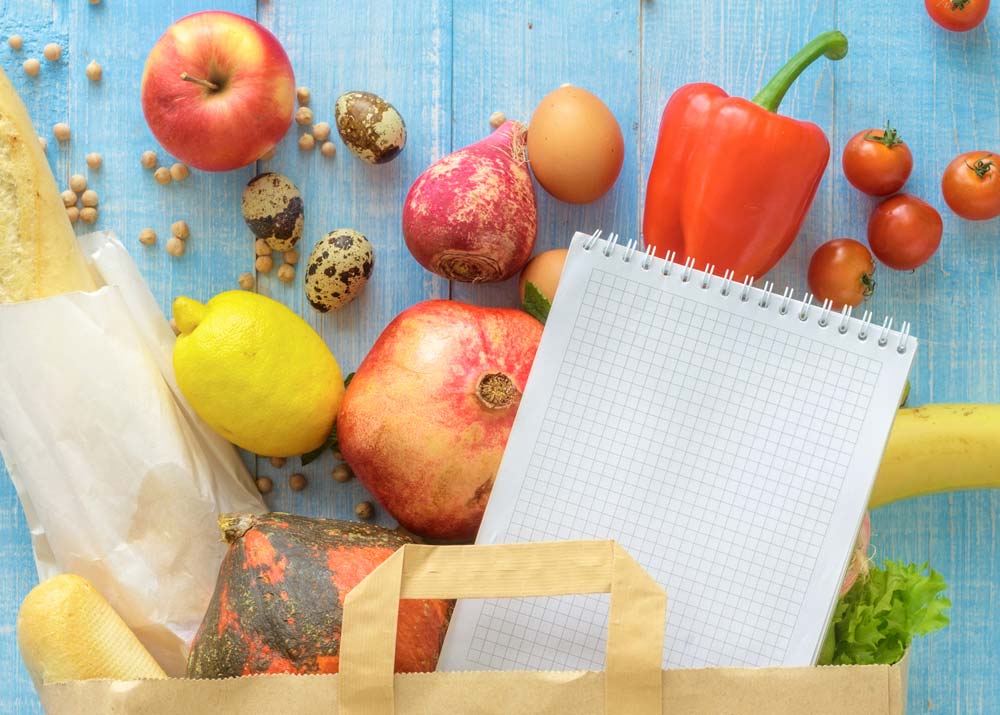  Daptar balanja grocery: tips pikeun nyieun sorangan