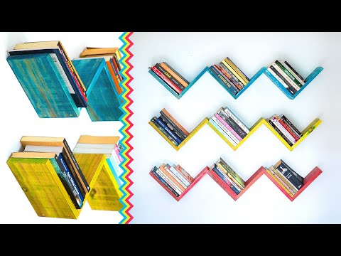  Raft për libra: zbuloni se si ta bëni atë dhe shikoni shembuj me foto