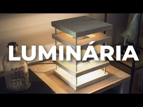  Lampu kayu: 60 model luar biasa dan cara membuatnya selangkah demi selangkah