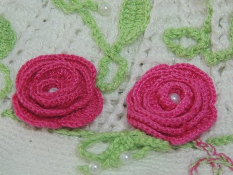  かぎ針編みのバラ：作り方とアイデア、完璧なテンプレートを見る