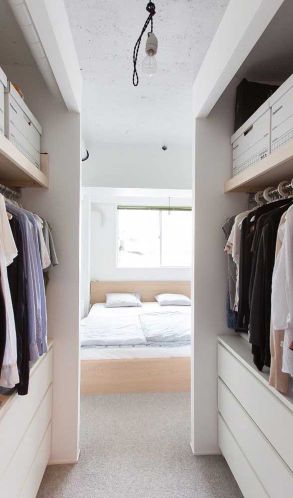  Phòng ngủ đôi với tủ quần áo: lợi thế, mẹo và mô hình truyền cảm hứng