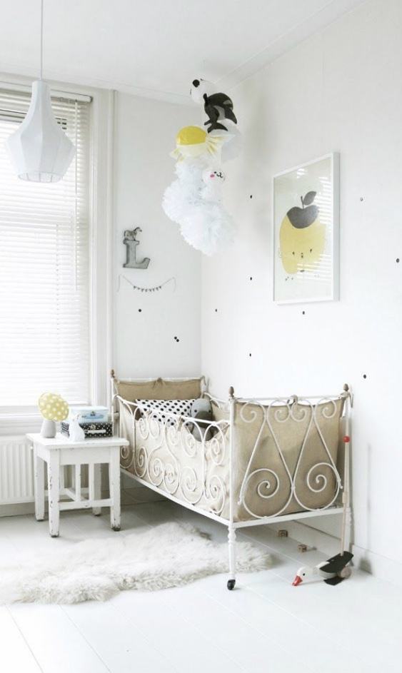  Sarı bebek odası: Fotoğraflarla 60 harika model ve ipucu