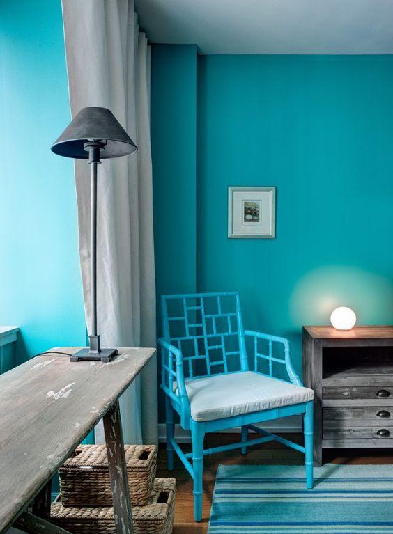  61+ Türkis / Tiffanyblaue Schlafzimmer - Wunderschöne Fotos!