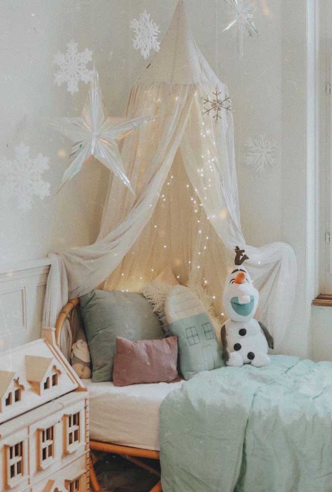  Frozen-slaapkamer: 50 geweldige ideeën om het thema te versieren