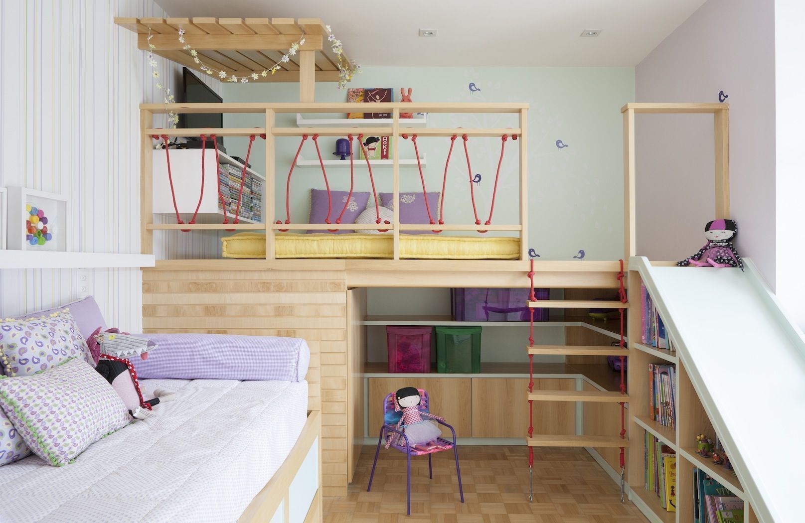  غرفة الأطفال: 65 فكرة لبيئات مزينة بالصور