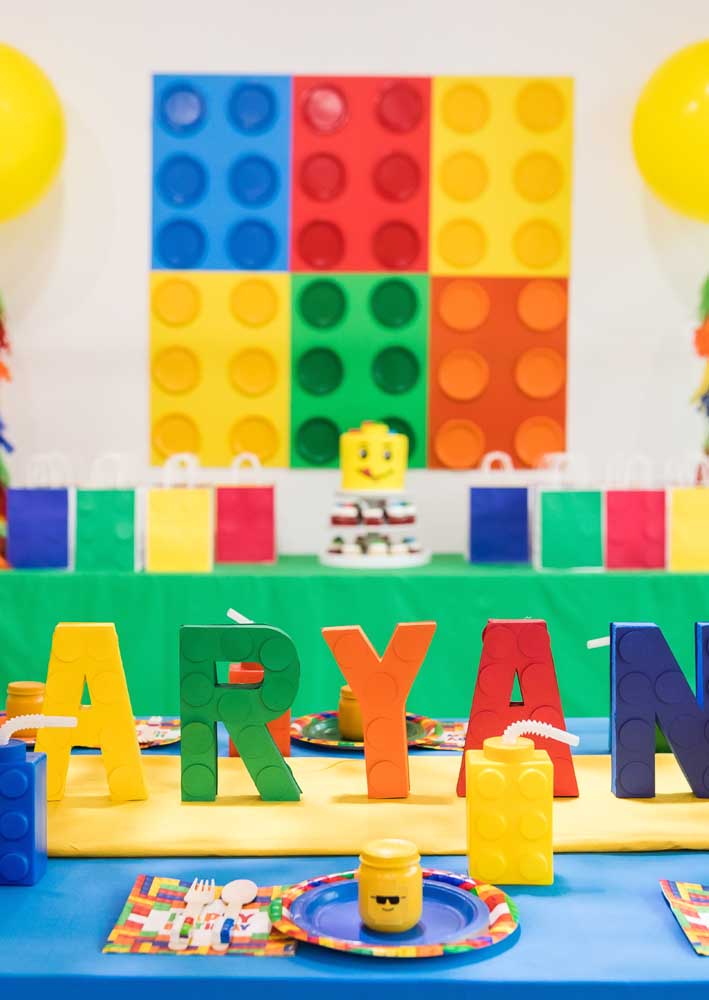  Lego Party: ikusi nola egin, menua, aholkuak eta 40 argazki