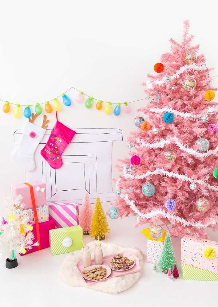  Albero di pino di Natale: 75 idee, modelli e modalità di utilizzo nella decorazione