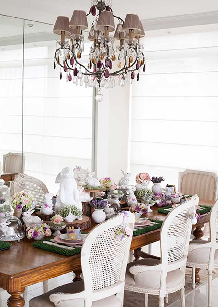  Pääsiäispöytä: miten koristella, tyylejä, vinkkejä ja upeita kuvia inspiroimaan sinua