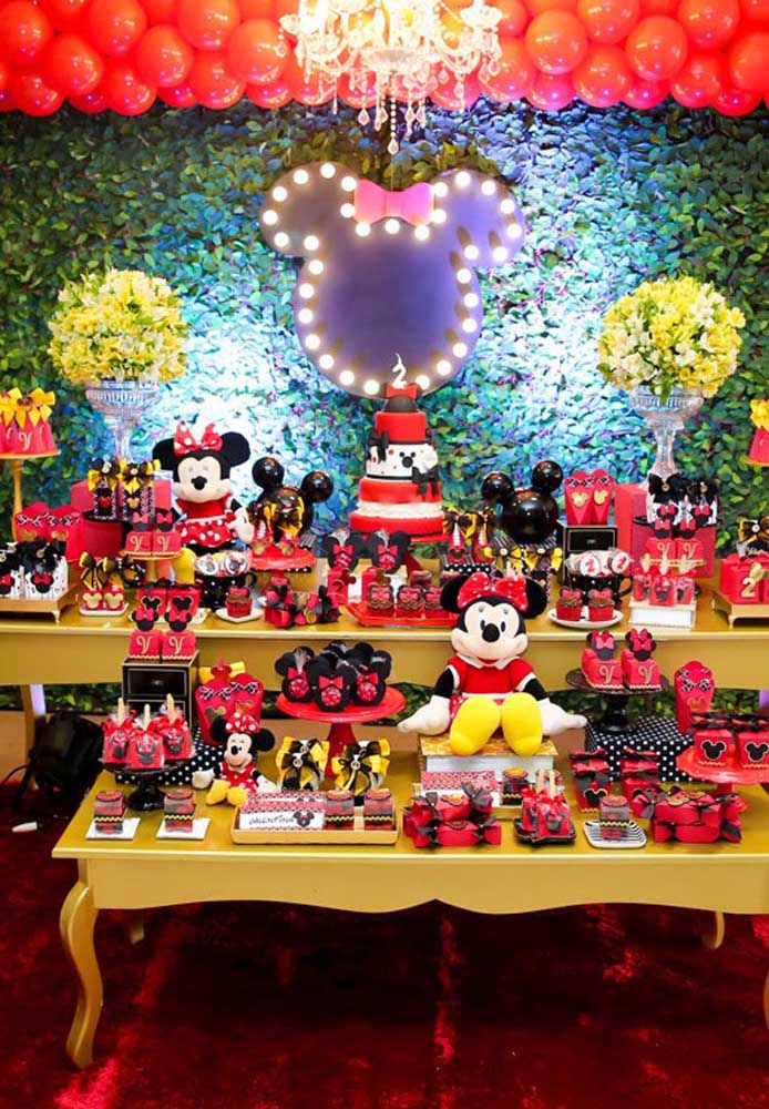  Festa Red Minnie: come organizzarla, consigli e 50 foto di decorazioni